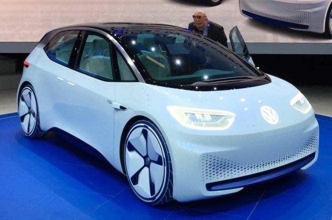 Volkswagen ID pure electric concept car
