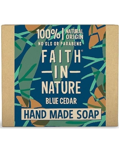 Faith In Nature Blue Cedar Soap