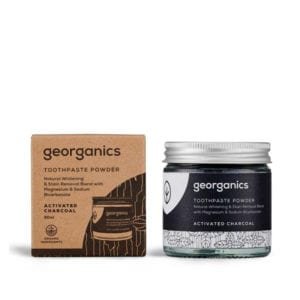 Georganics Activated Charcoal Toothpaste Powder 60ml 600 x 600 Image 1