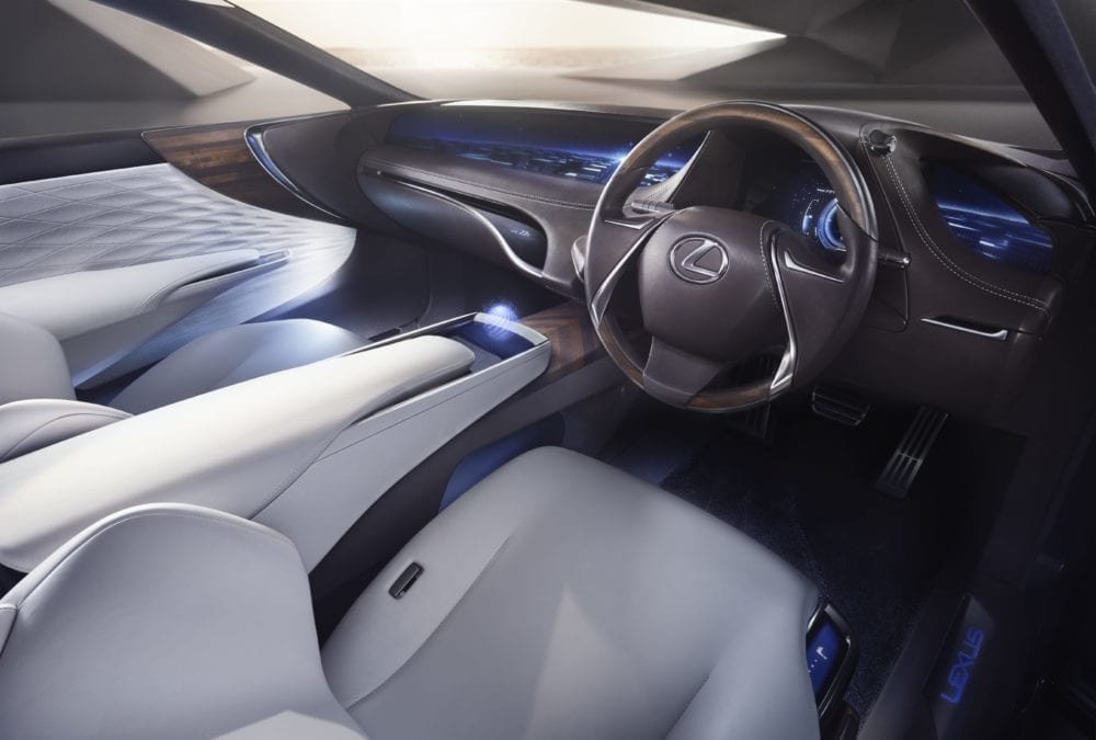 Lexus LF-FC Concept interior