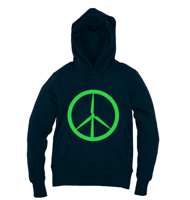 Peace hoody Picture from MyGreenPod Sustainable News