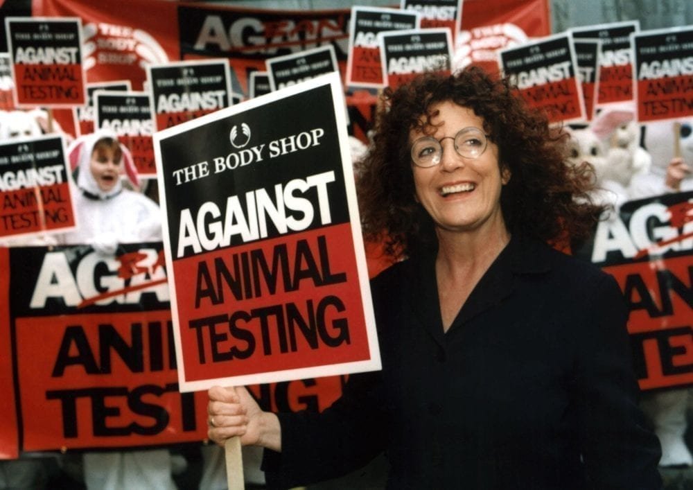 Anita Roddick, 1996
