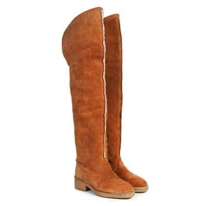 Most Stylish Boots: Beyond Skin Farah Faux Sheepskin Boots Picture from MyGreenPod Sustainable News