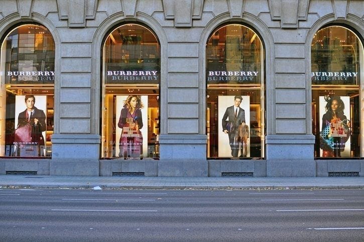 Burberry flagship store, Barcelona, Spain