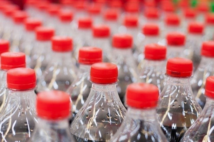 The plastic footprint of soft drinks companies