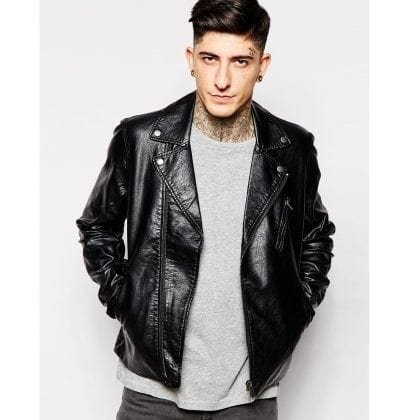 Most Stylish Faux Leather Item: Cheap Monday Biker Jacket Picture from MyGreenPod Sustainable News