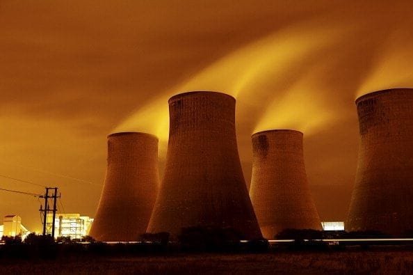 Ratcliffe-on-Soar coal fired power station Nottinghamshire UK