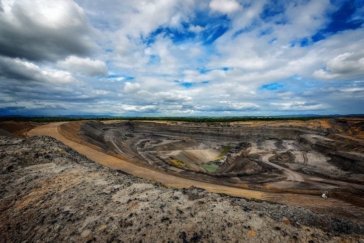 Queensland open cut coal mine