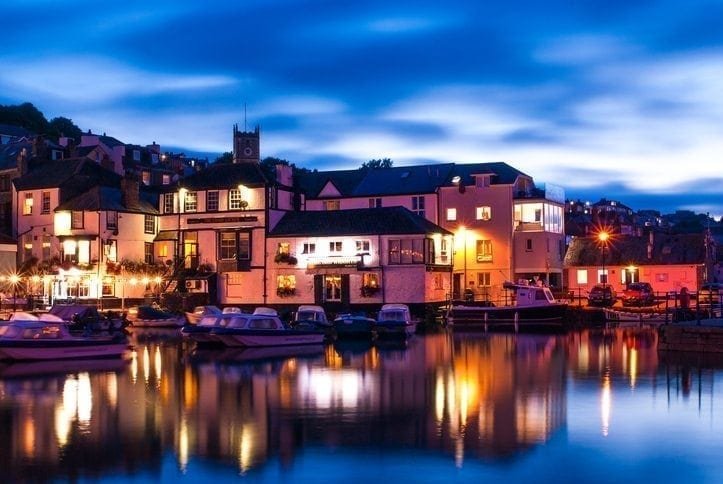 Waterfront Pubs in Falmouth,Cornwall, UK.
