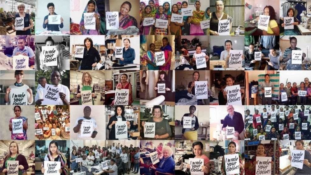 Fashion Revolution Week asks #whomademyclothes