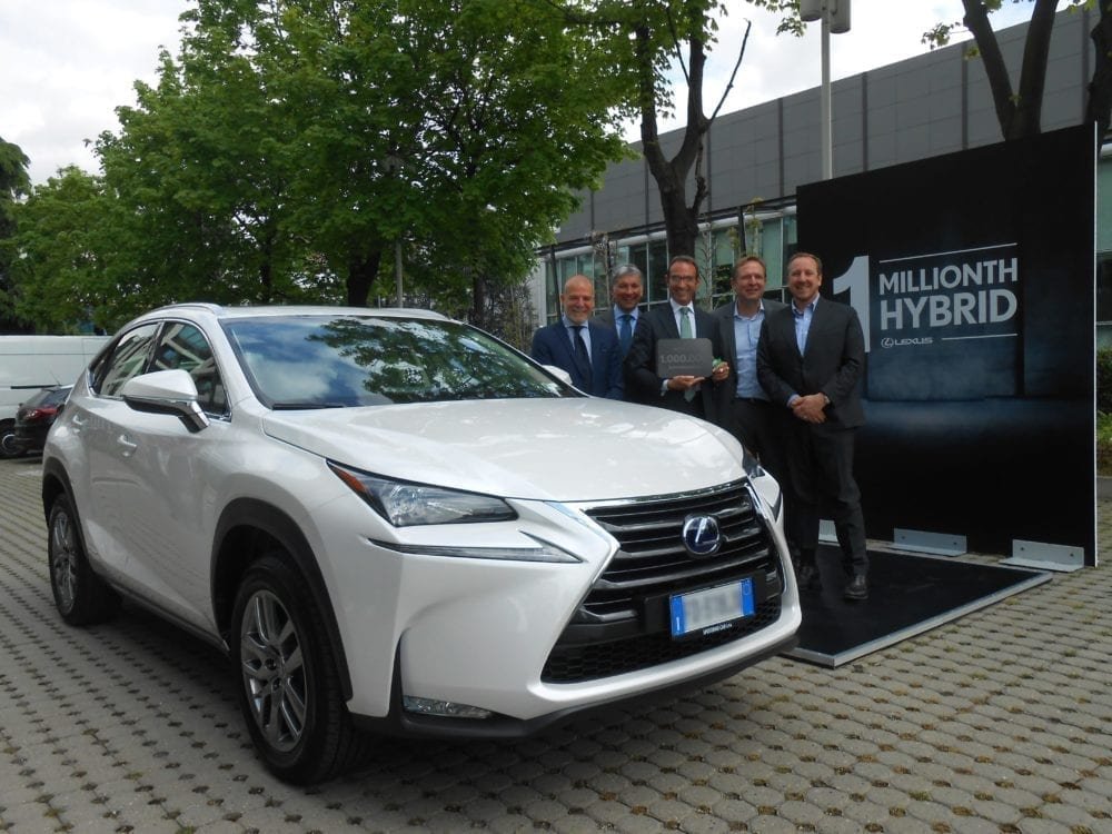 1m Lexus hybrids sold