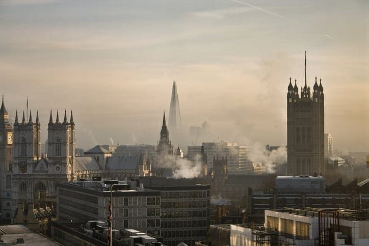 Mapping air pollution in London