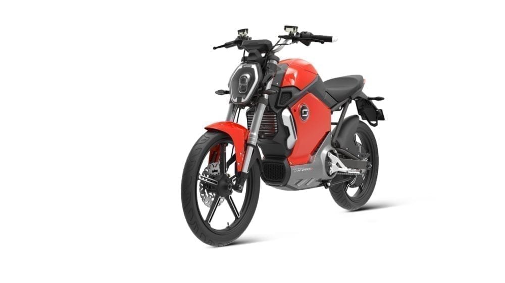 The Super Soco electric motorbike