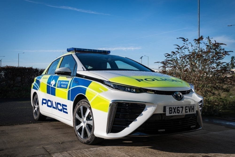 The Met Drives for a Cleaner London with 11 Toyota Mirai Fuel Cell Electric Vehicles