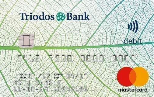 Triodos current account card_mygreenpod