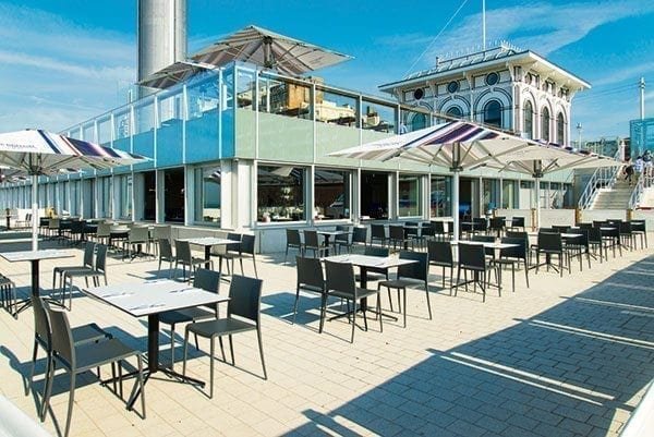 Belle Vue Restaurant terrace