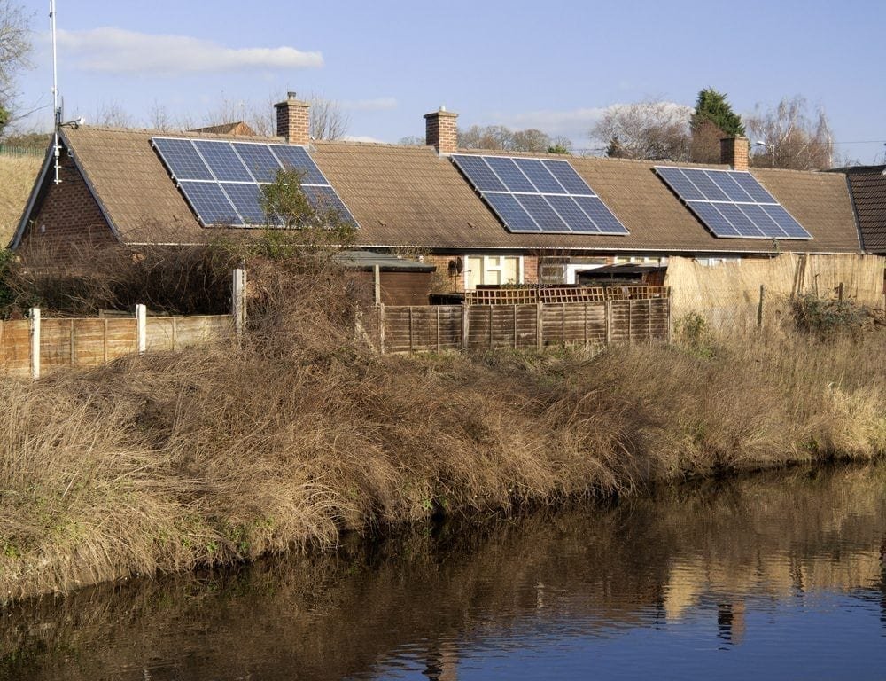 UK’s 1m solar homes. Picture from MyGreenPod Sustainable News