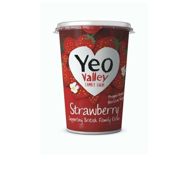 Yeo Valley Strawberry Yogurt