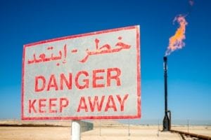 Oil production in Bahrain