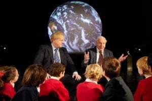 Sir David Attenborough and Boris Johnson launch The Year of Climate ACtion