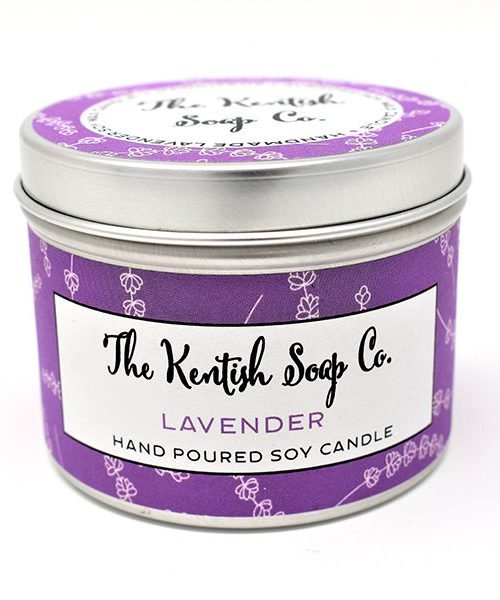 Lavender candle (closed)
