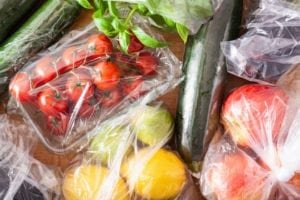 Supermarkets rated for plastic
