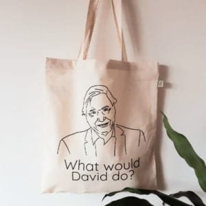 Artful Sonder What Would David Do Tote Bag 1