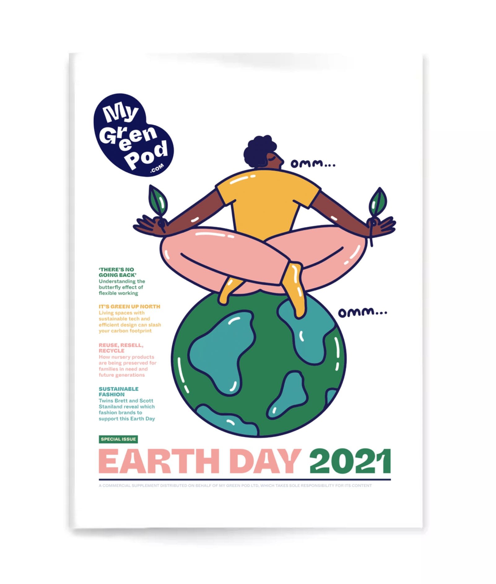 Earth Day 2021 Magazine front cover
