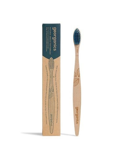 Georganics Natural Beechwood Toothbrush - Firm Bristles 600 x 600 Image 1