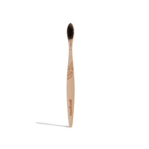 Georganics Natural Beechwood Toothbrush - Soft Bristles 600 x 600 Image 2