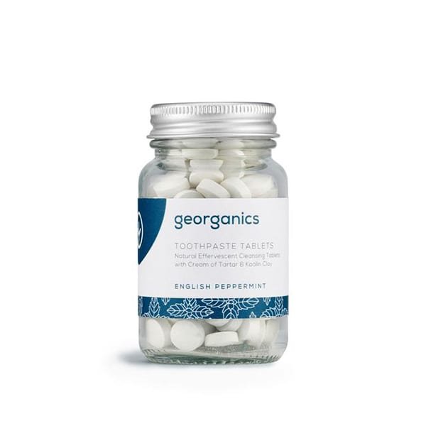 Georganics Toothpaste Tablets English Peppermint 600 x 600 Image 2