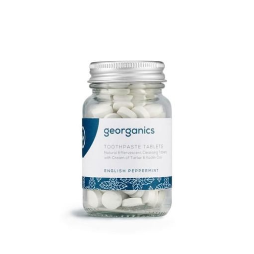 Georganics Toothpaste Tablets English Peppermint 600 x 600 Image 2