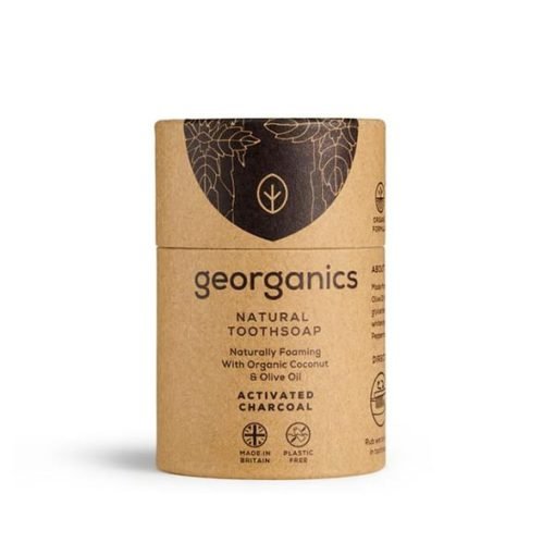 Georganics Toothsoap Activated Charcoal In Packaging