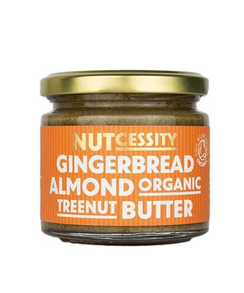 Nutcessity Gingerbread Almond Organic Treenut Butter