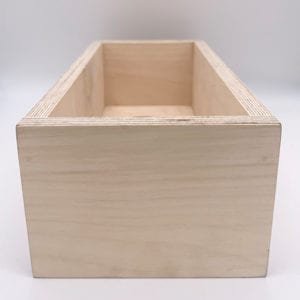 Reusable cleaning wipes plywood box