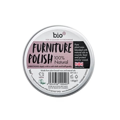 Bio-D Furniture Polish Tin Back (150g) BFP150