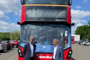 England’s first hydrogen buses