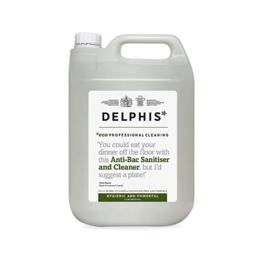 Delphis Eco 5 Litre Anti-Bacterial Sanitiser & Cleaner Front