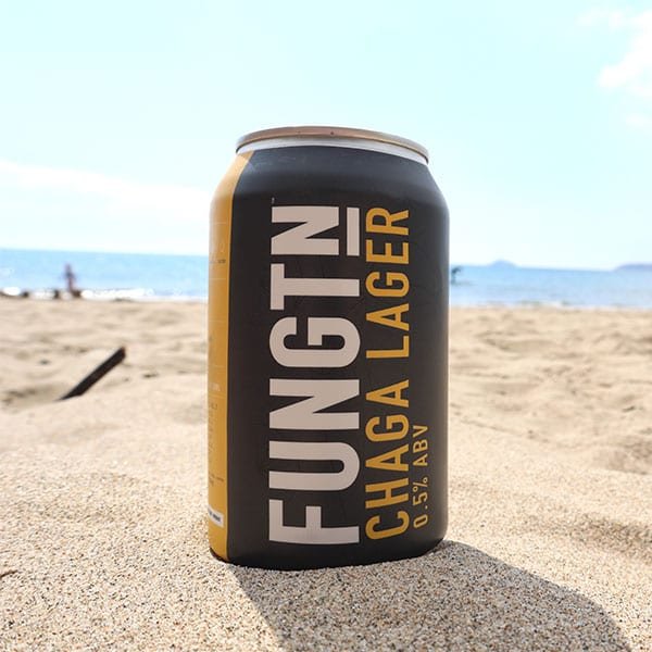 Fungtn Chaga Lager Can Lifestyle