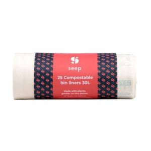 The Seep Company Large Compostable Bin Liners 30L Roll