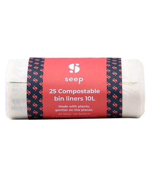 The Seep Company 10L Compostable Bin Liners Front Shot