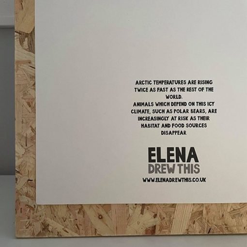 Elena Drew This Polar A3 Print