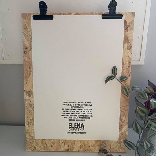 Elena Drew This Renewable Energy Print