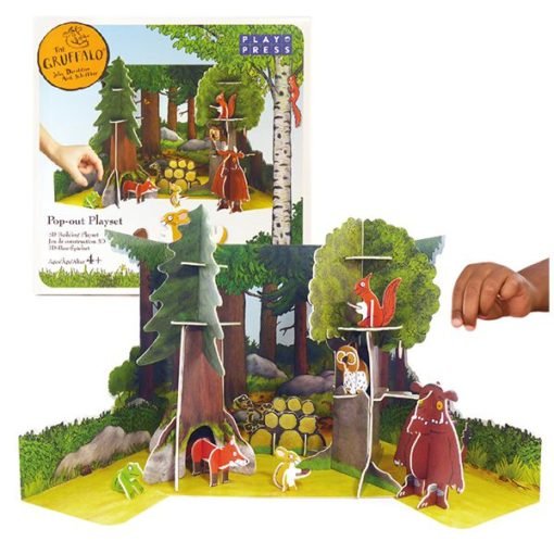 Play Press Toys The_Gruffalo_Pop-out_Playset_Group