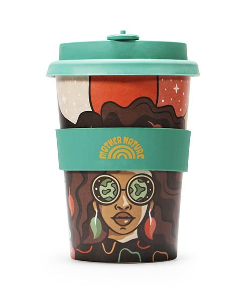 Huskup Mother Nature Reusable Coffee Cup