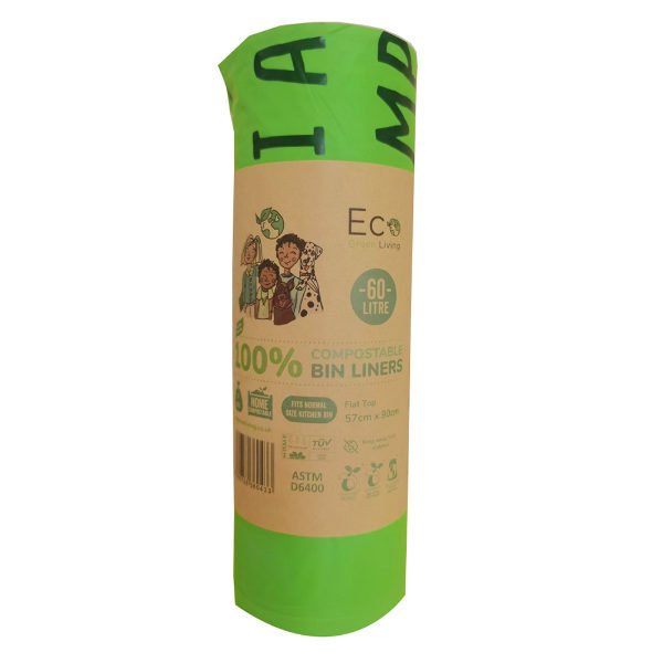 Eco Green Living bin liners 60l