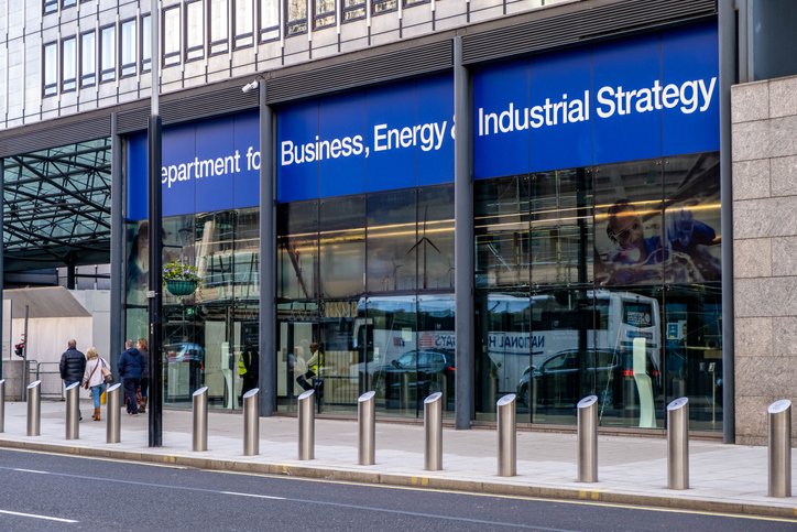 Government Department Office Building For Business Energy and Industrial Strategy Victoria Street London