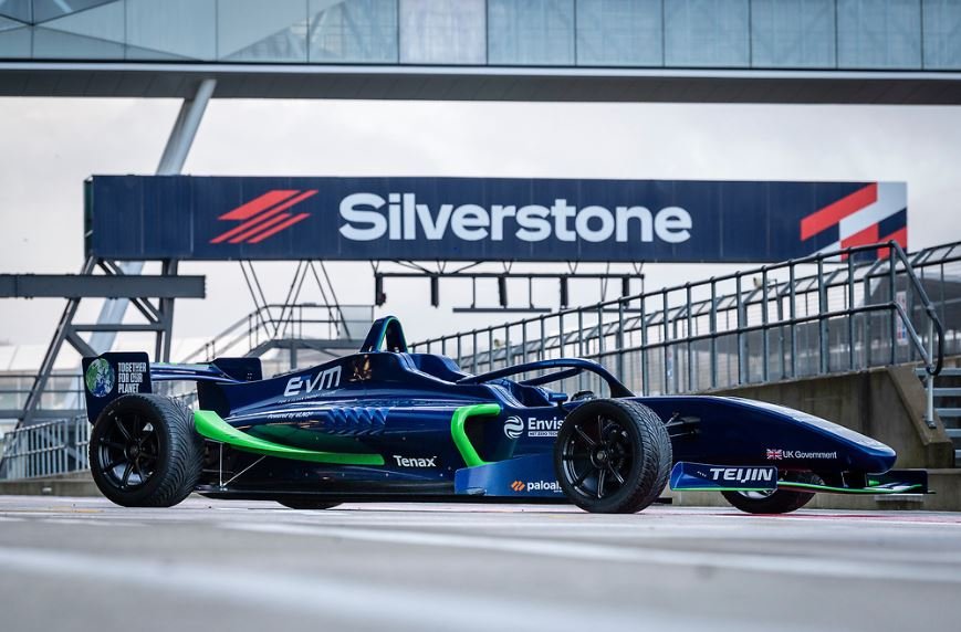 orld’s first two-seater electric racing car at Silverstone