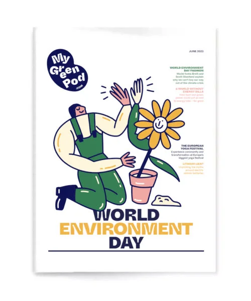 My Green Pod Magazine June 2023 Front Cover, World Environmental Day