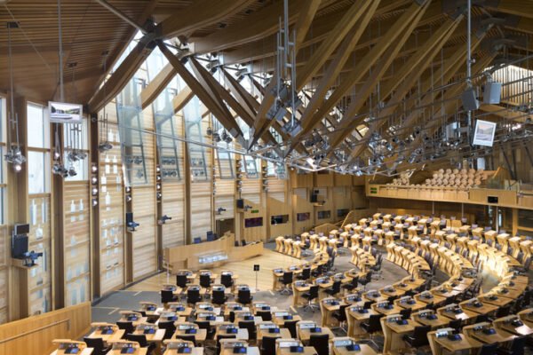 The Scottish Parliament, Scotland, UK